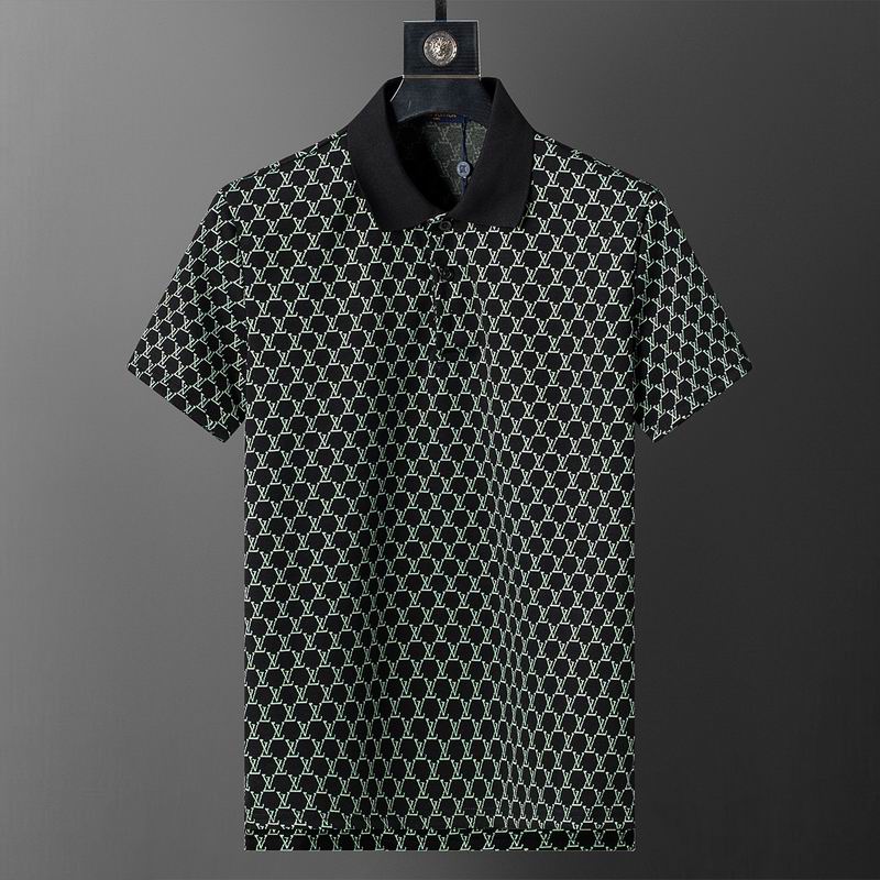 Louis Vuitton POLO shirts men-LV61826A